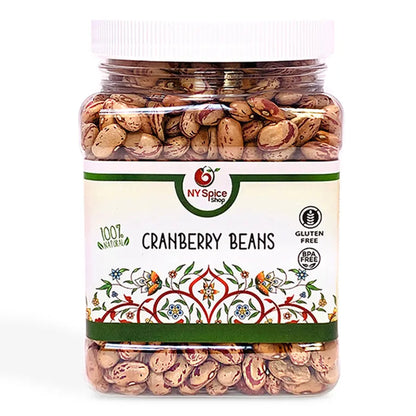 Cranberry Beans (Borlotti Beans) - NY spice shop 