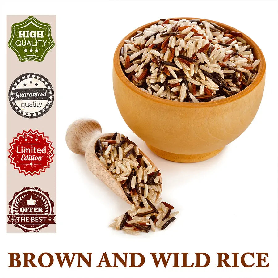 Wild Rice Brown Rice Blend Brown and Wild Rice Mix- NY Spice Shop - Buy Brown and Wild Rice Mix