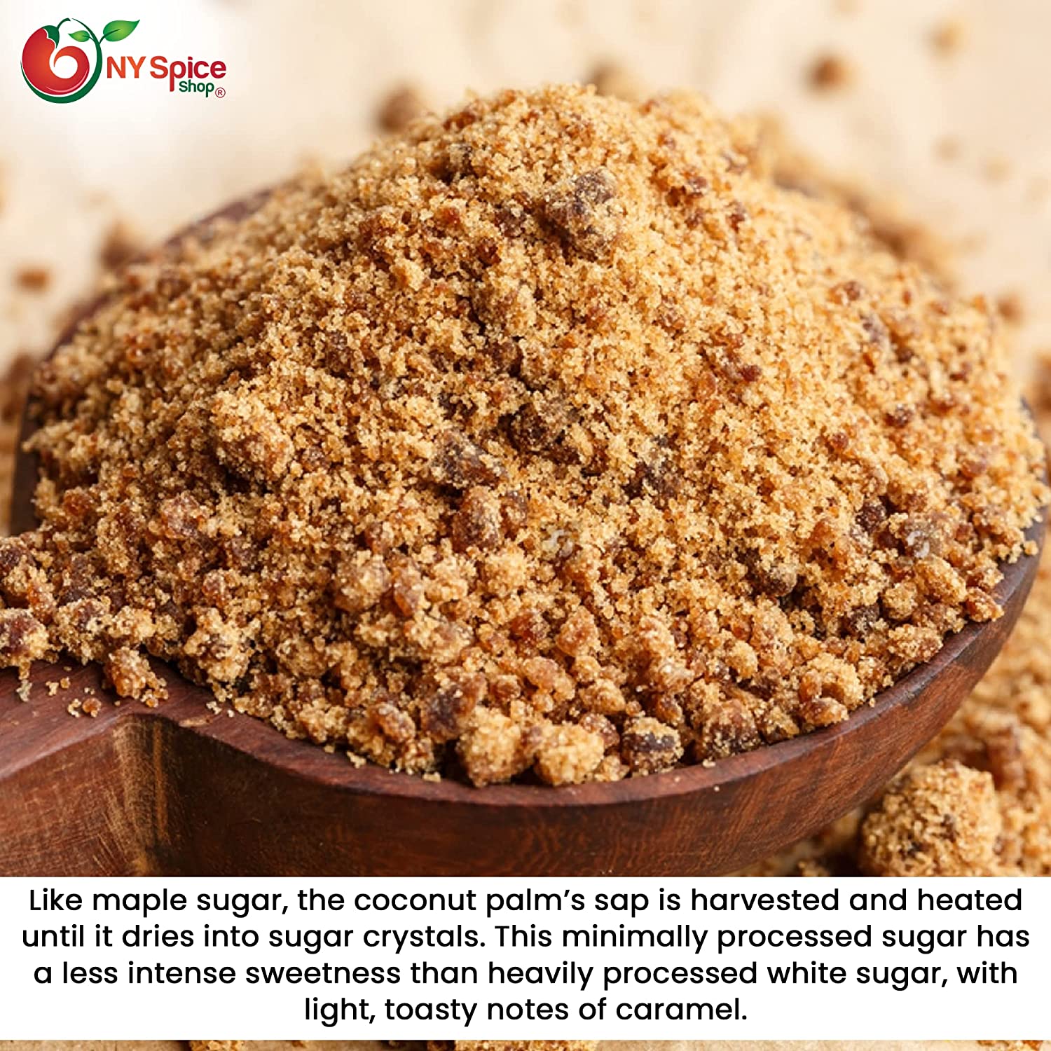 raw coconut palm sugar Coconut Palm Sugar - NY Spice Shop
