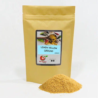 Lemon Yellow Ground - Lemon Powder - NY Spice Shop
