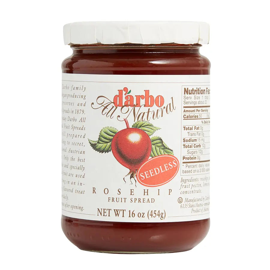 Rosehip Seedless (Rosehip Fruit Spread) - 16Oz - NY Spice Shop