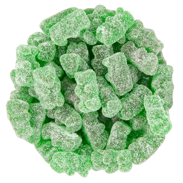 Sour Tangy Green Apple Gummy Bears - NY Spice Shop