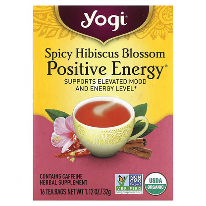 Spicy Hibiscus Blossom Positive Energy Tea