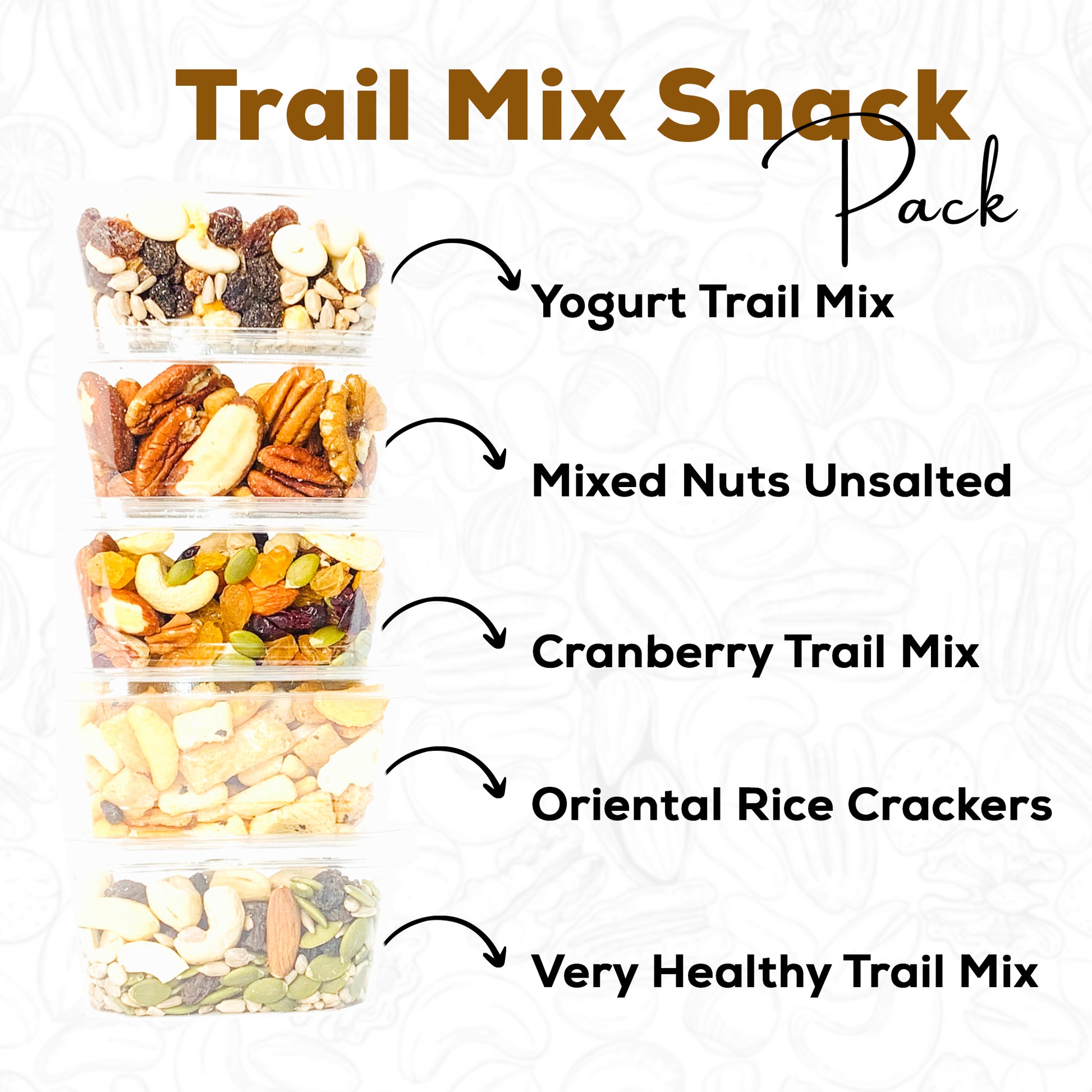 Trail Mix Snack Packs - NY Spice Shop