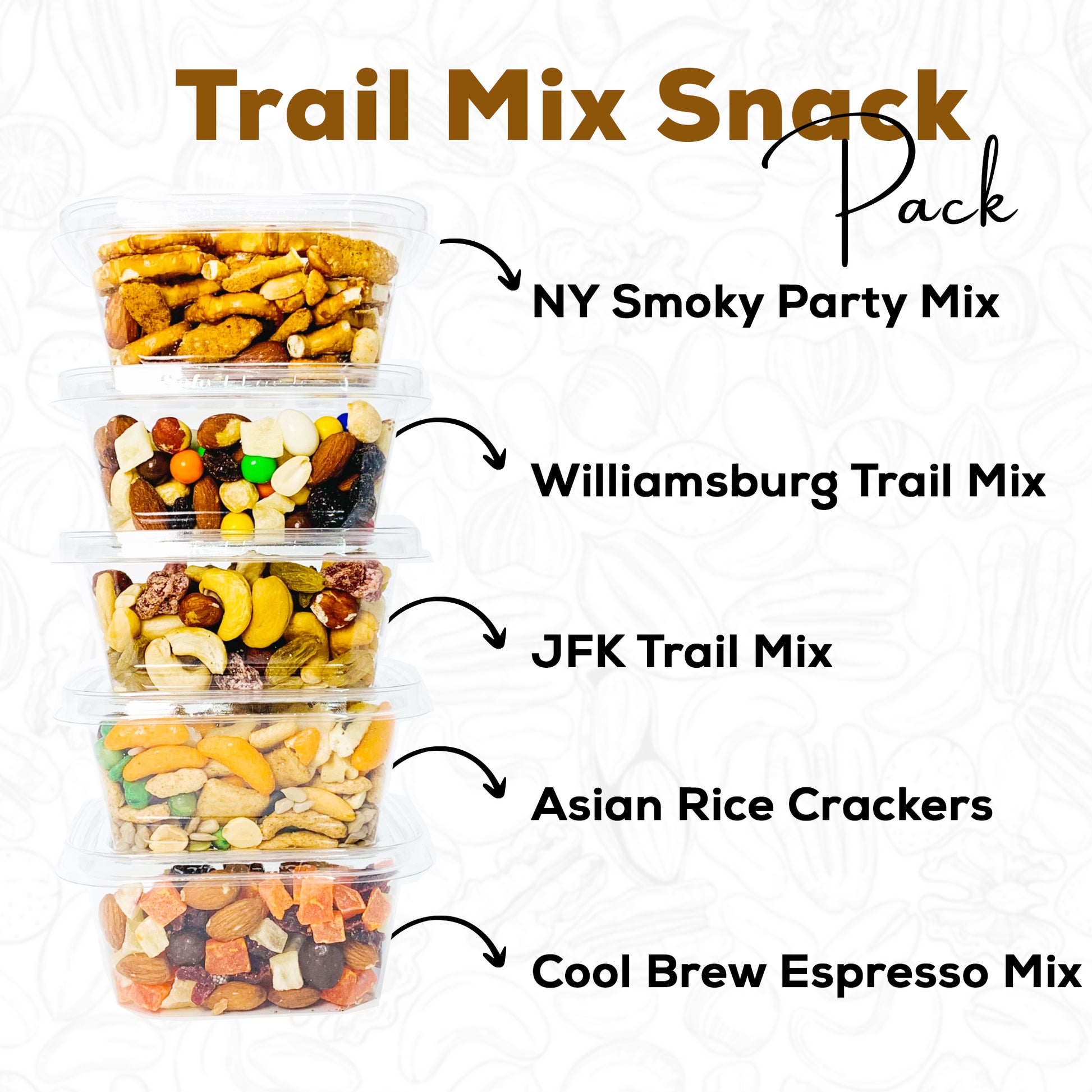 Trail Mix Snack Packs - NY Spice Shop