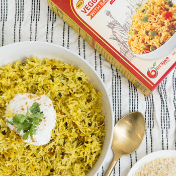 Veggie Biryani With Basmati Rice (Mild) - NY Spice Shop 